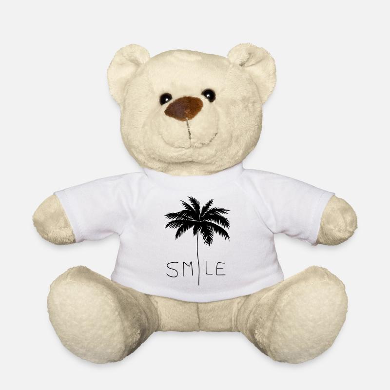 Smile Palm Schwarz - Teddy - Weiß