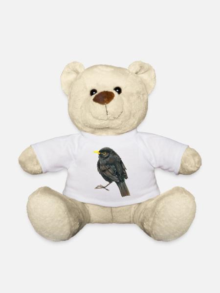 Merle - Nounours - blanc