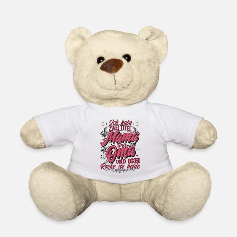 Mama Oma - Teddy - Weiß