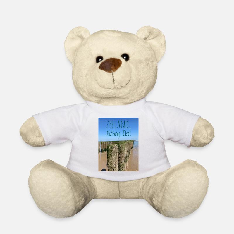 Zeeland Statements am Strand - Teddy - Weiß