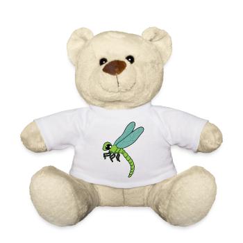 Libellule - Nounours - blanc - Devant