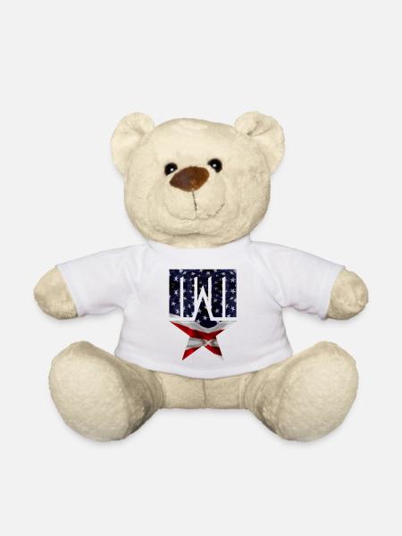 Armée - Nounours - blanc