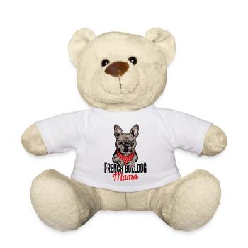 French Bulldog Mama Frenchie Mistress Idée Cadeau - Nounours - blanc - Devant