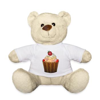 Gâteau - Nounours - blanc - Devant