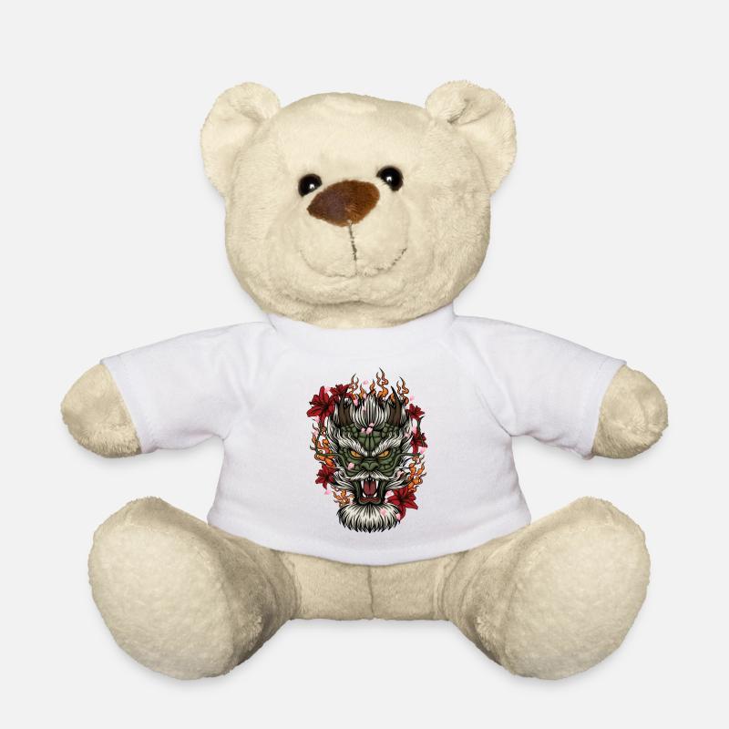 Japan Drachenkopf - Teddy - Weiß
