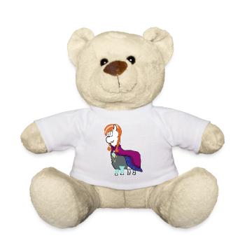 Anna Lama - Teddy - Weiß - Vorne