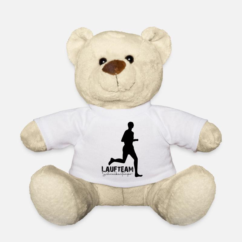 Laufteam Schneckentempo - Teddy - Weiß