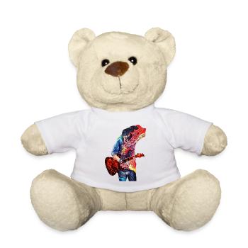 Demonic guitarist - Teddy Bear - white - Front