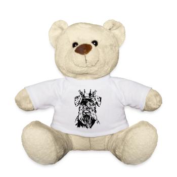 SCHNAUZER Krone Dogs Dog Wilsigns - Teddy Bear - white - Front