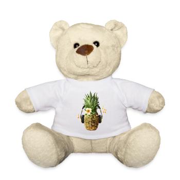 Best-seller Pineapple Design - Nounours - blanc - Devant
