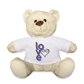 Liebe für die Ewigkeit - Teddy - Weiß - Vorne
