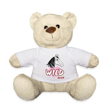 Porträt eines Pferdes Wild Heart - Teddy - Weiß - Vorne