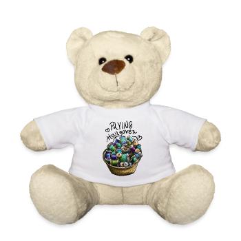 Keine Motivation zu Zwirnen? Handspinner Insiders - Teddy - Weiß - Vorne