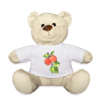 Pommes - Nounours - blanc - Devant
