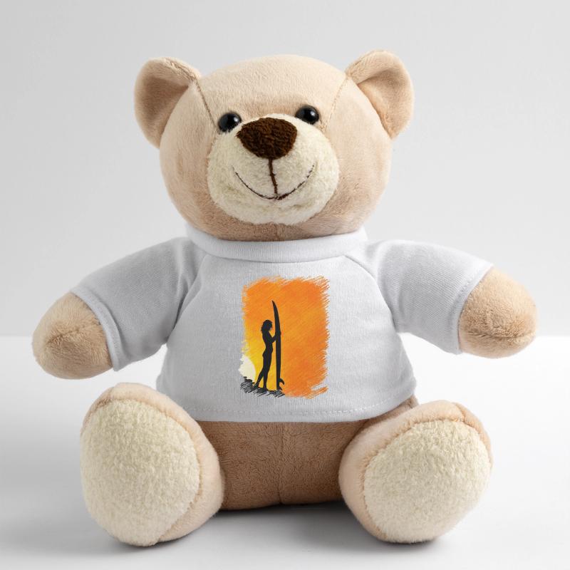 surfing Teddy Bear