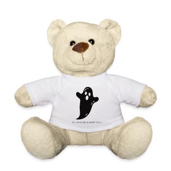 I LL NEVER GHOST YOU - Teddy Bear - white - Front