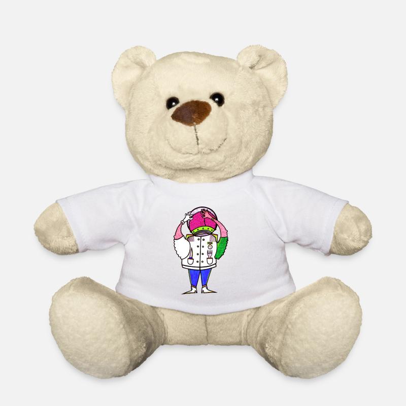 Der Soßen Esser - Teddy - Weiß