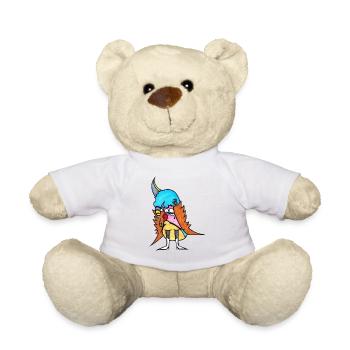 Clown - Teddy - Weiß - Vorne