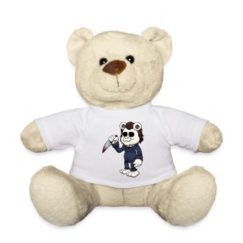 Tueur d’ours en peluche - Nounours - blanc - Devant