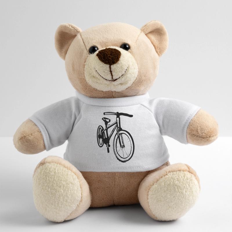 Bicycle Doodle Bicycles Cycling Vector 1 Teddy Bear