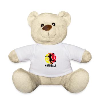 Korbball das beste Hobby seit 1896 - Teddy - Weiß - Vorne