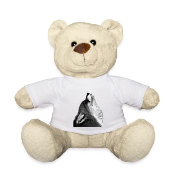 Fox - Teddy Bear - white - Front