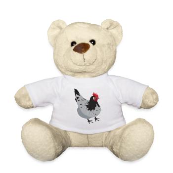 Huhn - Teddy - Weiß - Vorne