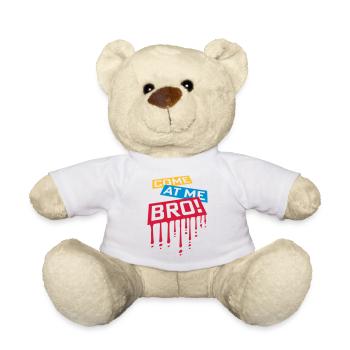 come at me bro - Teddy - Weiß - Vorne