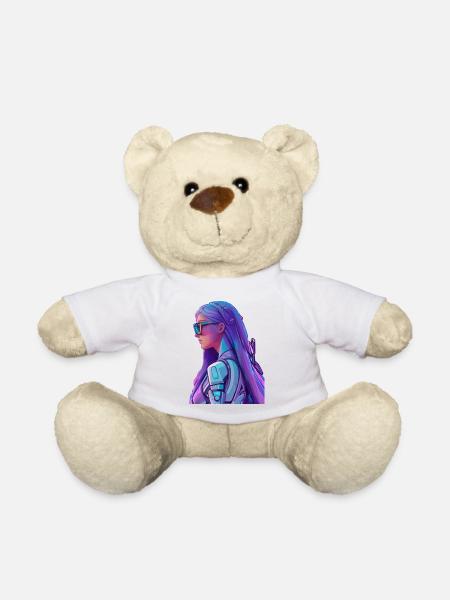 Space Fighter - Teddy - Weiß