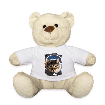 Space cat - Teddy - Weiß - Vorne
