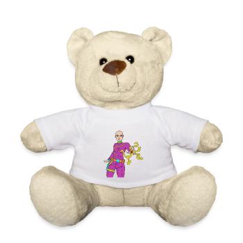 Hero girl - Teddy Bear - white - Front