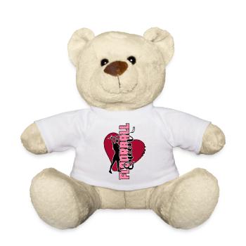 Floorball floorball unihoc « Floorball-queen » - Nounours - blanc - Devant