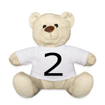2 - Nounours - blanc - Devant