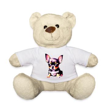 Chihuahua Dog Dog Owner Chihuahua Puppy - Teddy Bear - white - Front