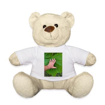Die Hand am Leben - Teddy - Weiß - Vorne