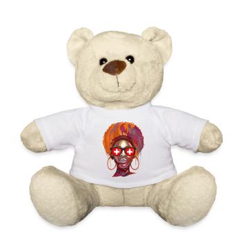 Switzerland most beautiful Country - Teddy - Weiß - Vorne