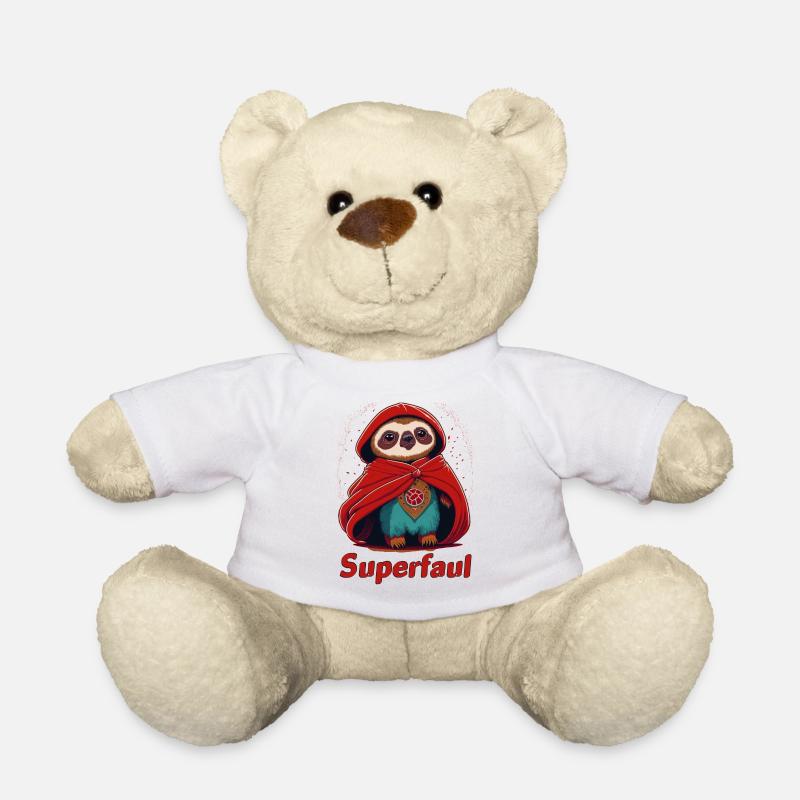 Superfaul - Teddy - Weiß