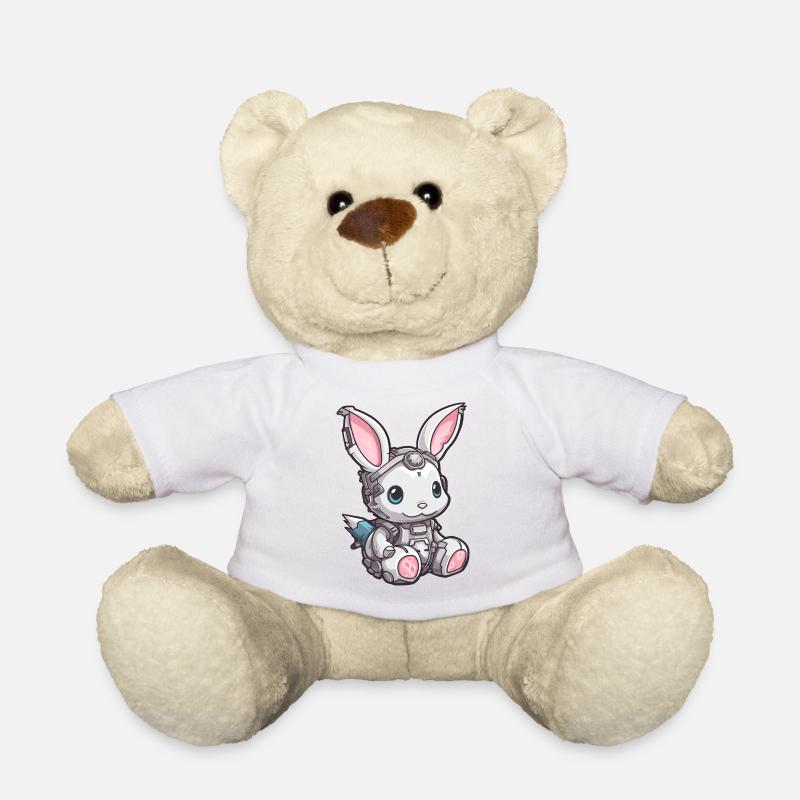 Cyber Bunny 1 - Teddy - Weiß