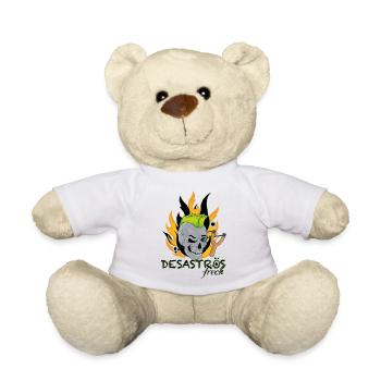 𝔻𝔼𝕊𝔸𝕊𝕋ℝÖ𝕊 𝖋𝖗𝖊𝖈𝖍 - Teddy - Weiß - Vorne