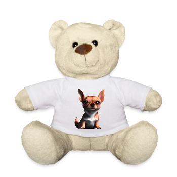 Chiens Chihuahua Chien Chihuahua Chihuahua Puppy Dog Propriétaires - Nounours - blanc - Devant