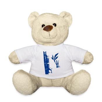 Pandabären - Teddy - Weiß - Vorne