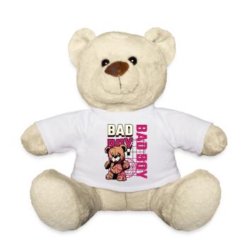 Bad Boy - Teddy Bear - white - Front
