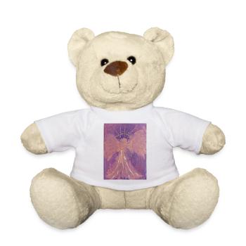 Archange Chamuel - Ange d’Amour - Image d’Ange - Nounours - blanc - Devant