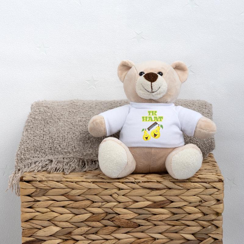 I hate camping. Image of comb and pears * Teddy Bear