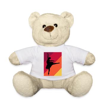 Danse Musique de danse - Nounours - blanc - Devant