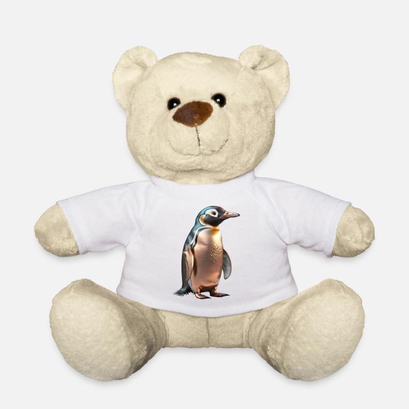 Le Pingouin de bronze - Nounours - blanc