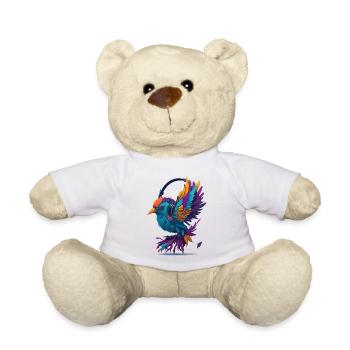 music birdie - Teddy Bear - white - Front