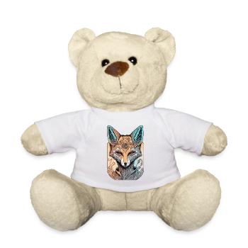 Foxy Dreamscape - Teddy Bear - white - Front