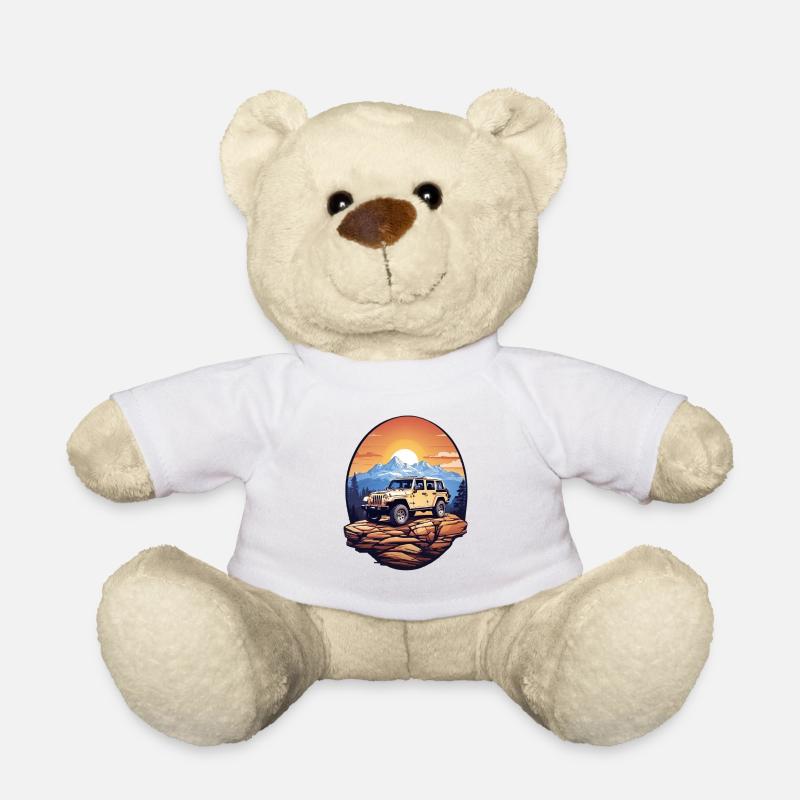 Geländewagen 4x4 - Teddy - Weiß