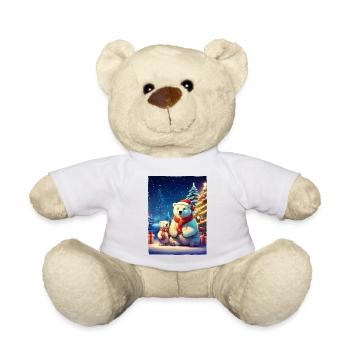 Ours polaire de Noël 1.5 - Nounours - blanc - Devant
